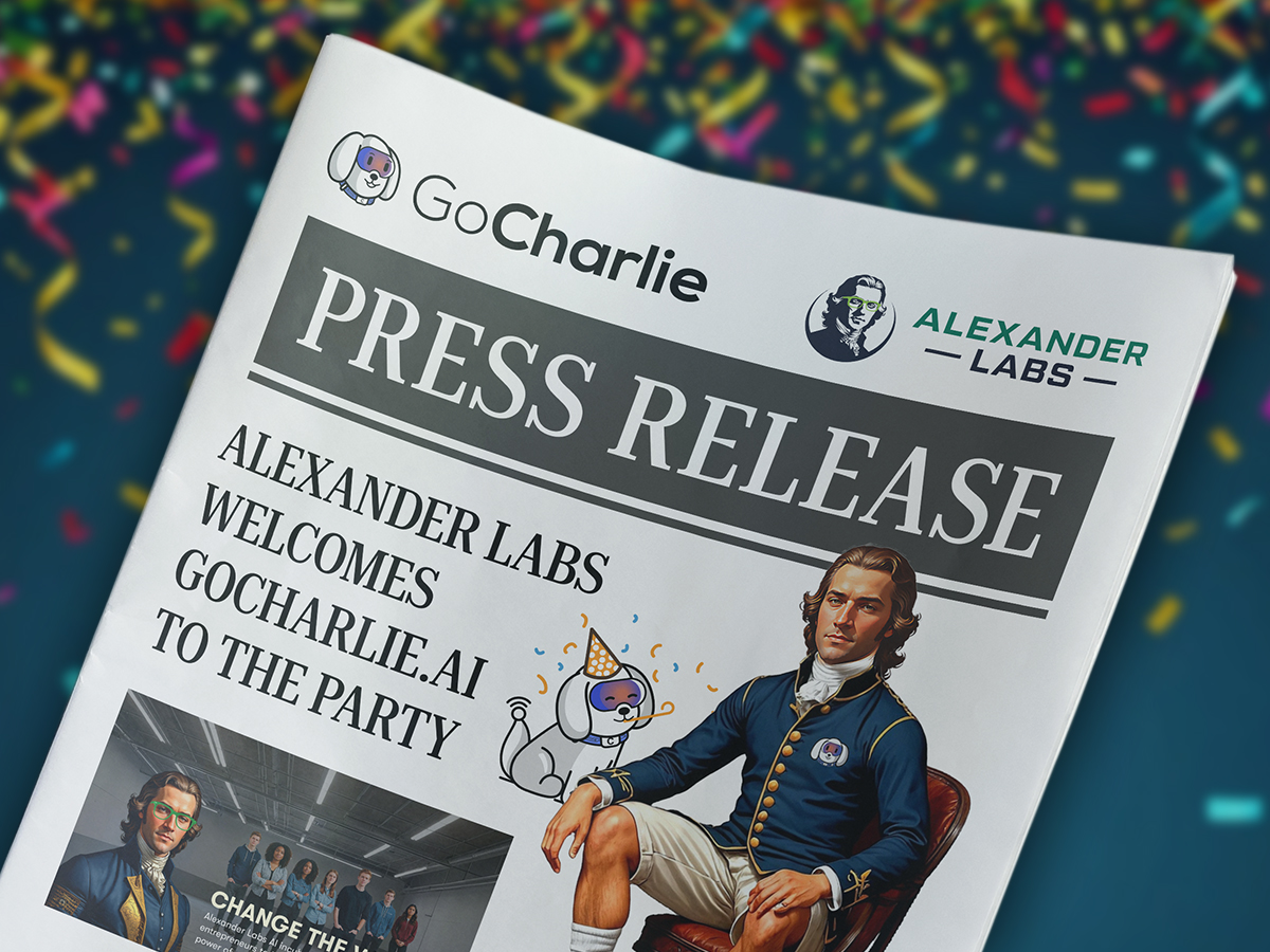 Gocharlie joins Alexander Labs